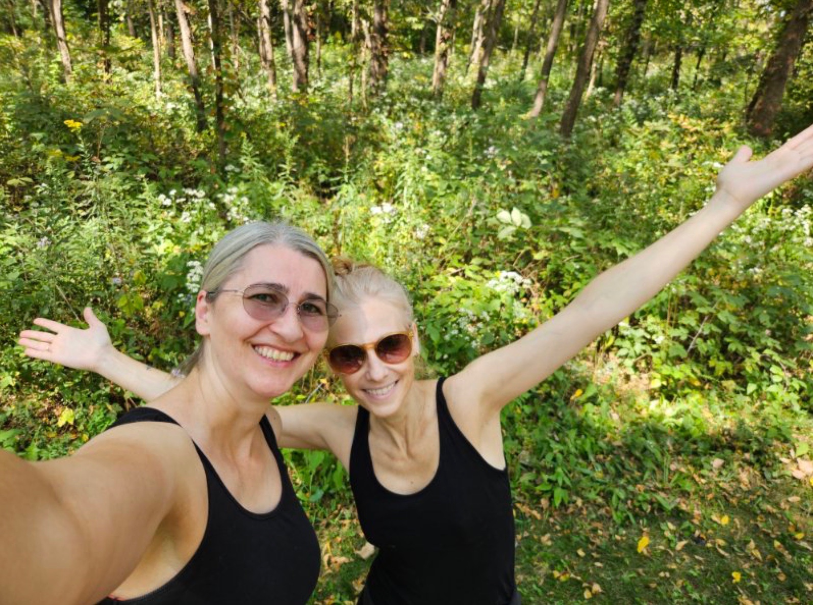Nature therapy walk in the forest — Mindful Way Studio Nature & Nutrition Coaching